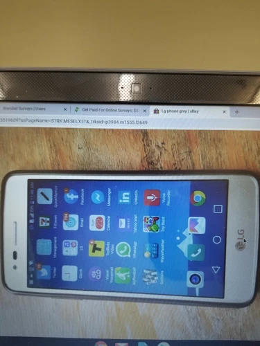 lg phone grey