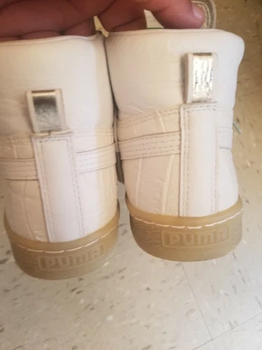 Women puma shoes size 9, White - photo 3