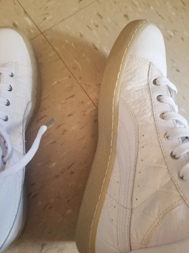 Women puma shoes size 9, White - photo 4