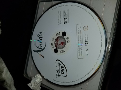 Aladdin dvd