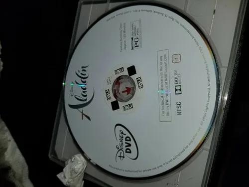 Aladdin dvd
