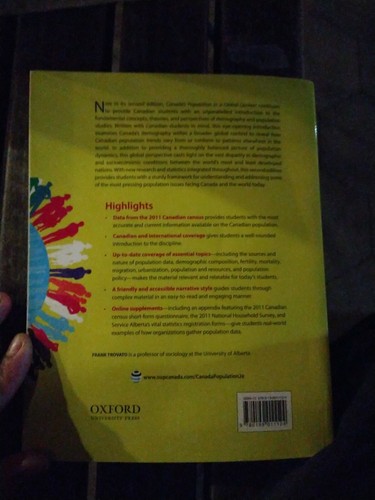 Canada's Population: Intro to Social Demography - photo 2