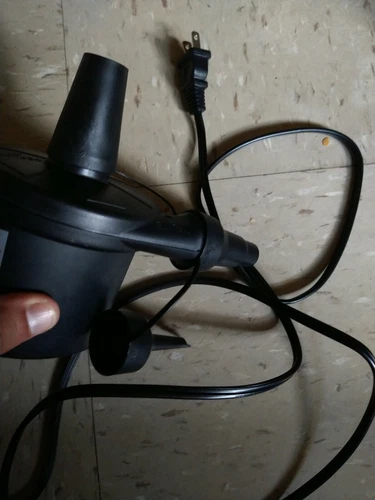 Electric Air Pump for Inflatable Pool Toys - High Power Quick-Fi - photo 4