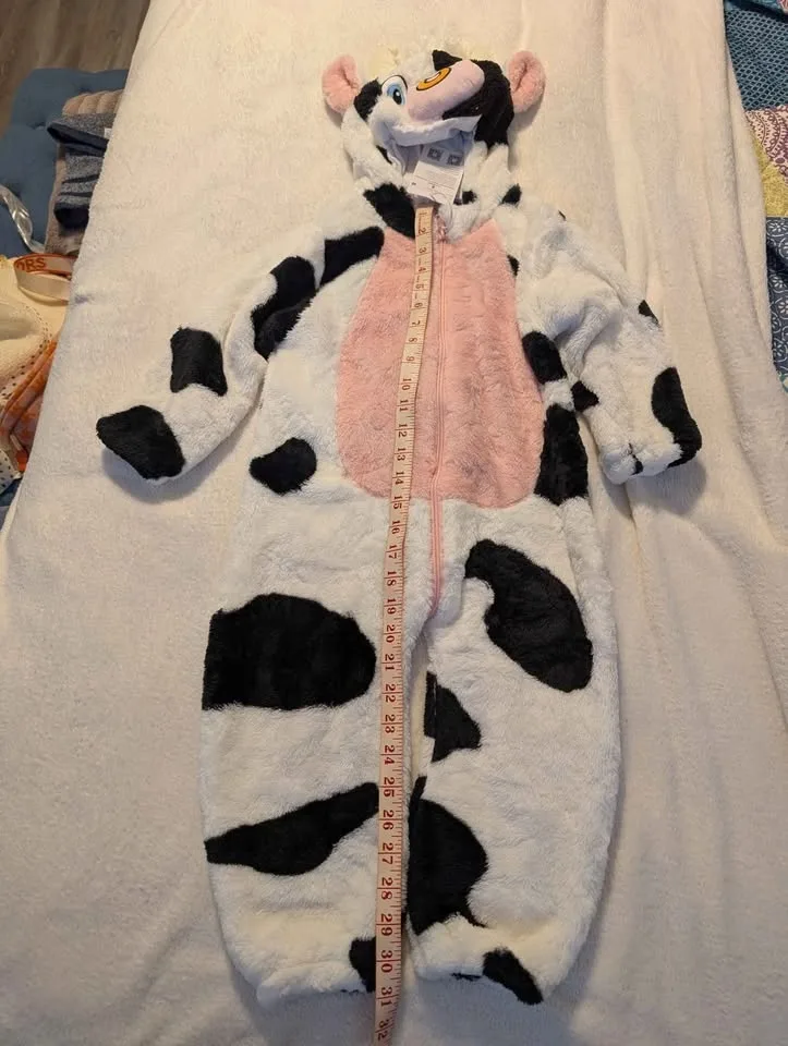 Halloween Costume - TONWHAR Kid's Baby COW - (Size: 120/60) image indicator(7)