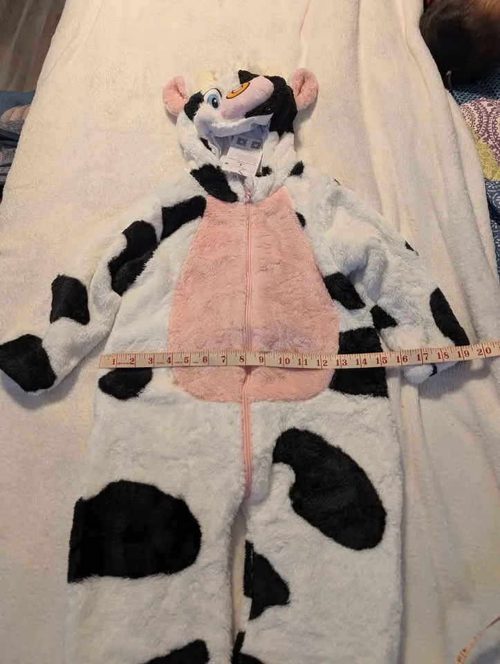 Halloween Costume - TONWHAR Kid's Baby COW - (Size: 120/60) image indicator(10)