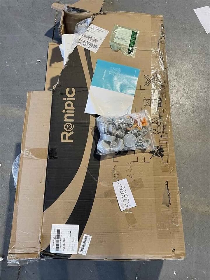 RONIPIC 3 in 1 Toddler Slide - Gray - photo 5