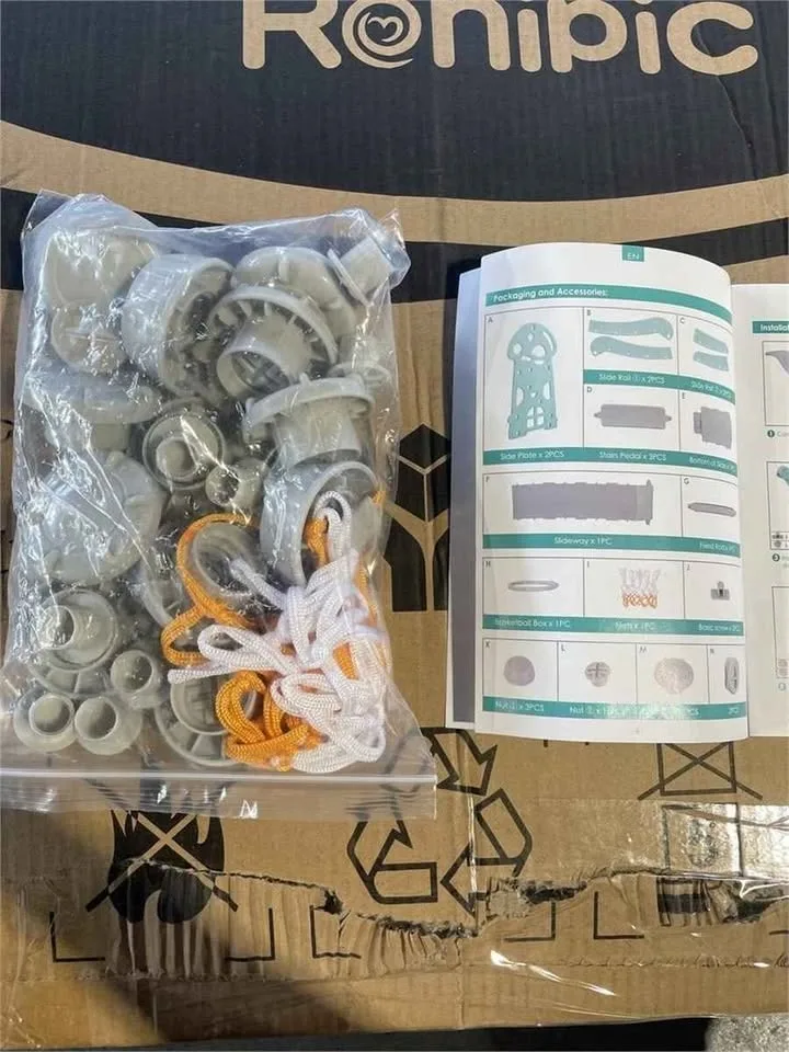 RONIPIC 3 in 1 Toddler Slide - Gray image indicator(7)