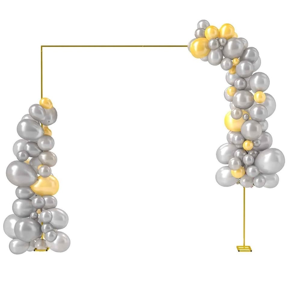 Outsunny 10FT x 10FT Wedding Arch Backdrop Stand - photo 2