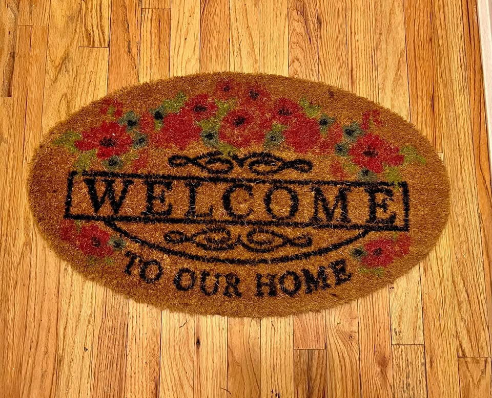 Oval Welcome Doormat