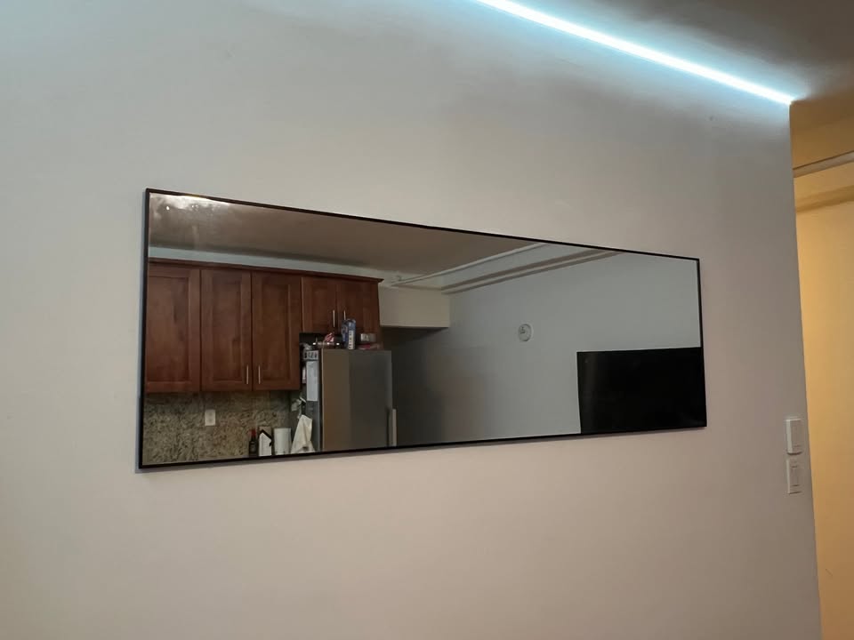 Large Rectangular Mirror - photo 2