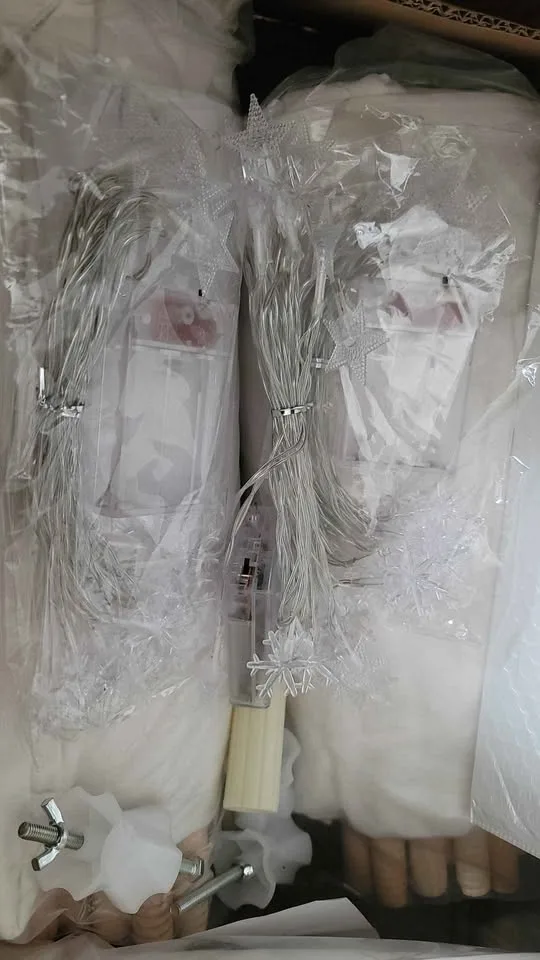 3 Pcs Kids Teepee Tent Bulk with Light String Airbed Set image indicator(7)