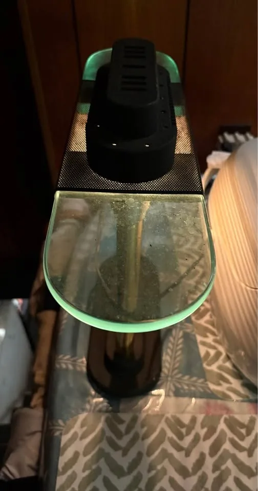 Vintage Postmodern Desk Banker Table Lamp Sonneman Kovacs image indicator(4)