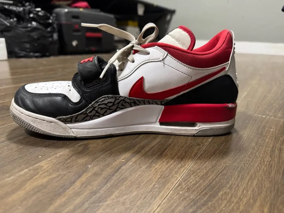 Air Jordan legacy 312 Low Fire Red US12 image indicator(7)