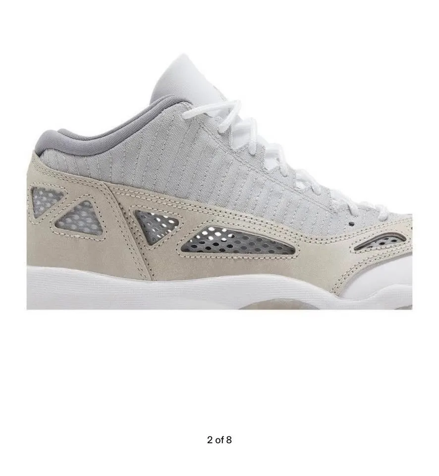 Air Jordan 11 Retro Low IE ‘Light Orewood Brown’ image indicator(9)