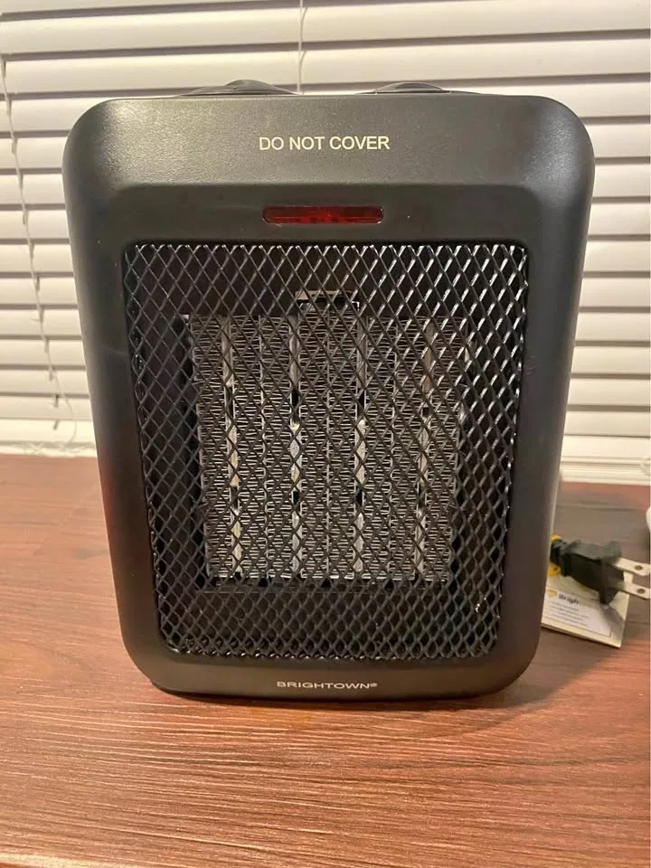 Portable Electric Space Heater 1500W/750W