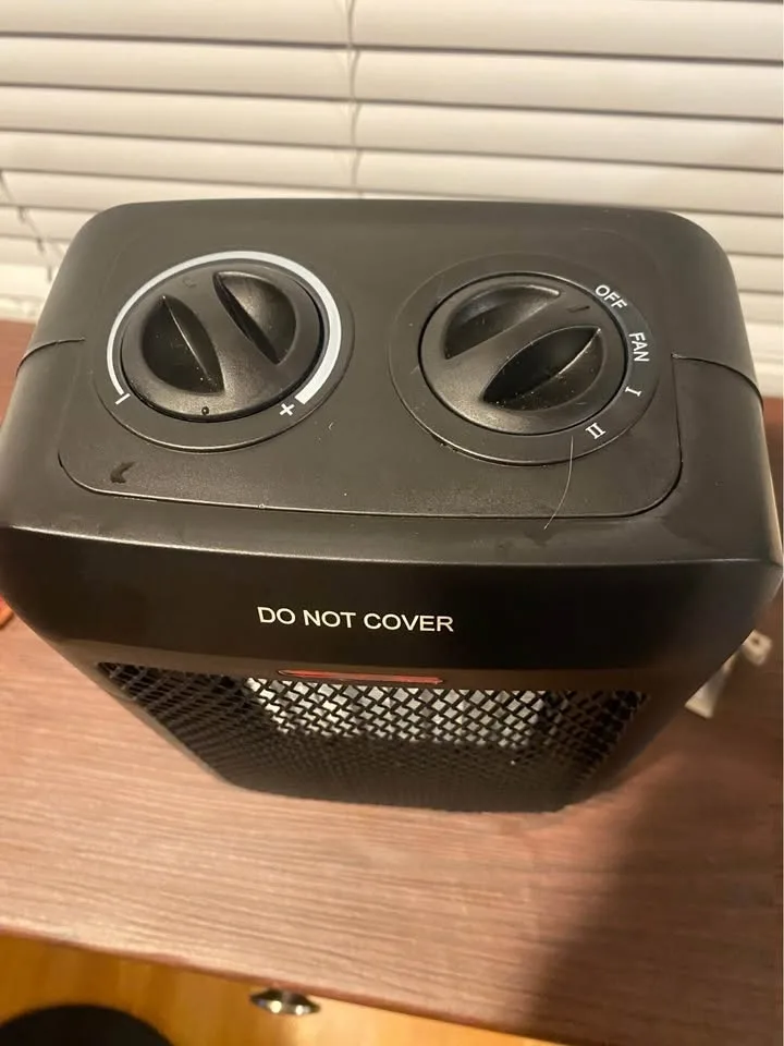 Portable Electric Space Heater 1500W/750W image indicator(2)