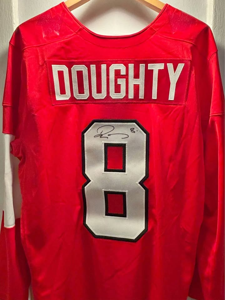 Autographed Drew Doughty Hockey Canada jersey