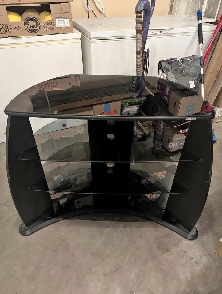 Glass Entertainment Centre