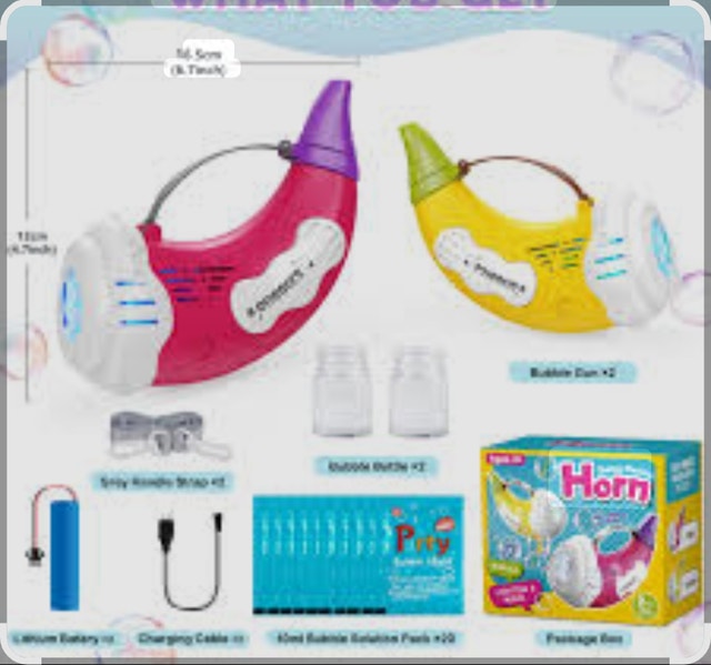 Horn Bubble Machine - photo 4