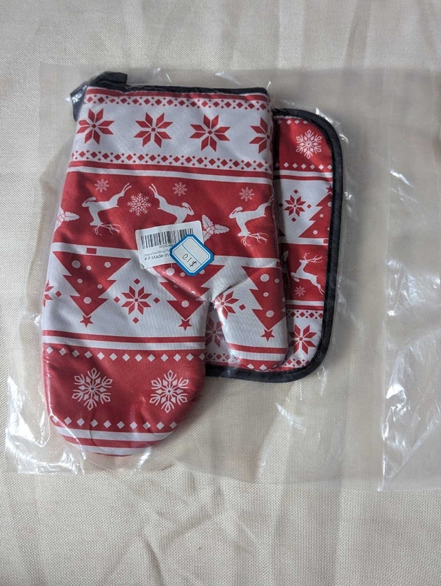 Oven Mitt and Pad Set - photo 2
