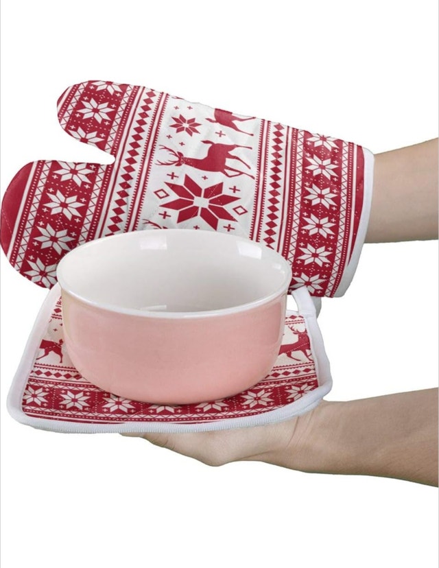 Oven Mitt and Pad Set - photo 3