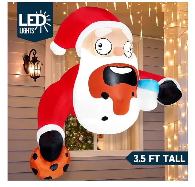 JOIEDOMI Santa Inflatable