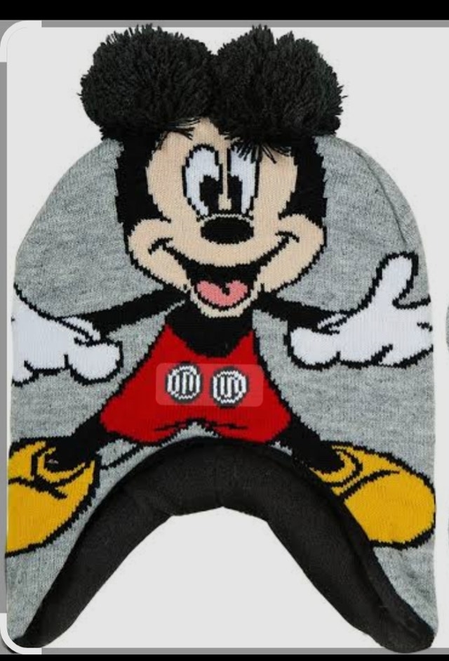 Disney Mickey Hat & Mittens - photo 2
