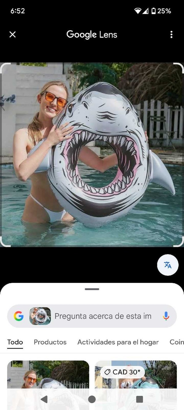 Shark Pool Float - photo 2