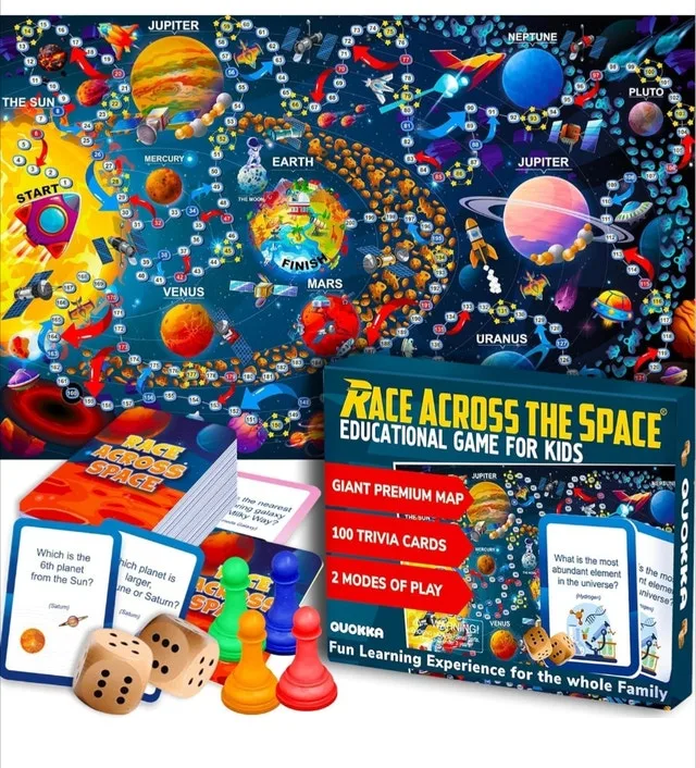 OUOKKA Race Across the Space Game