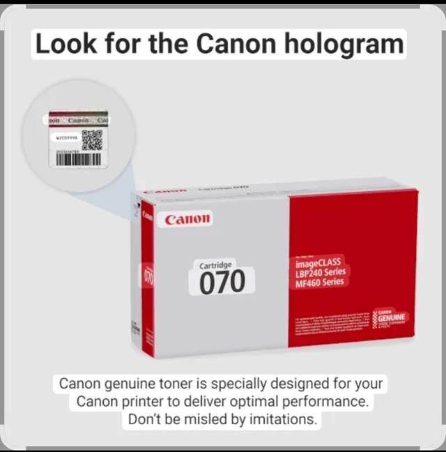 Canon 070 Toner Cartridge