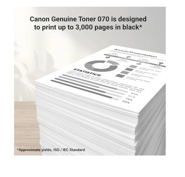 Canon 070 Toner Cartridge - photo 3