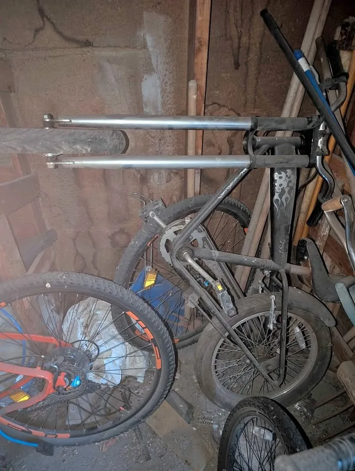 Vintage Harley style bike