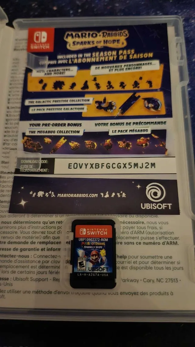 Mario + Rabbids Sparks of Hope switch game image indicator(2)