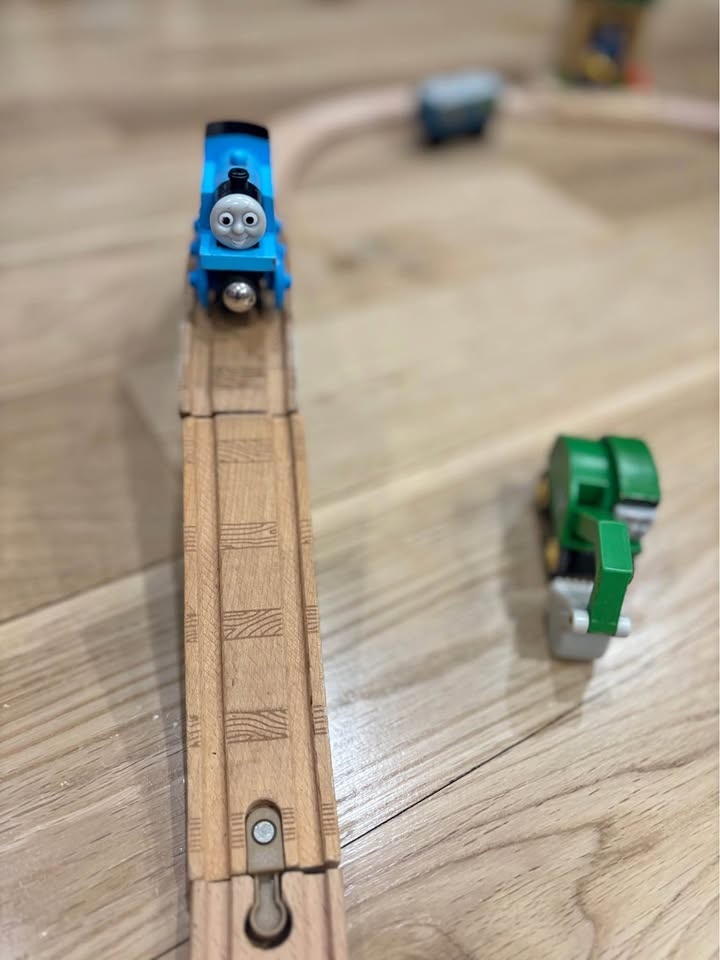 Thomas and Friends wooden set with trains