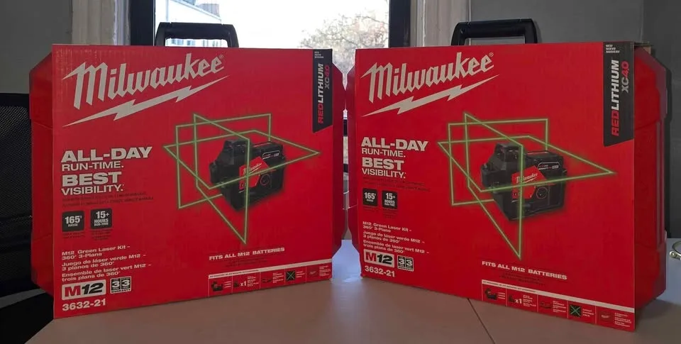 Laser 360° 3 ejes MILWAUKEE M12 image indicator(2)
