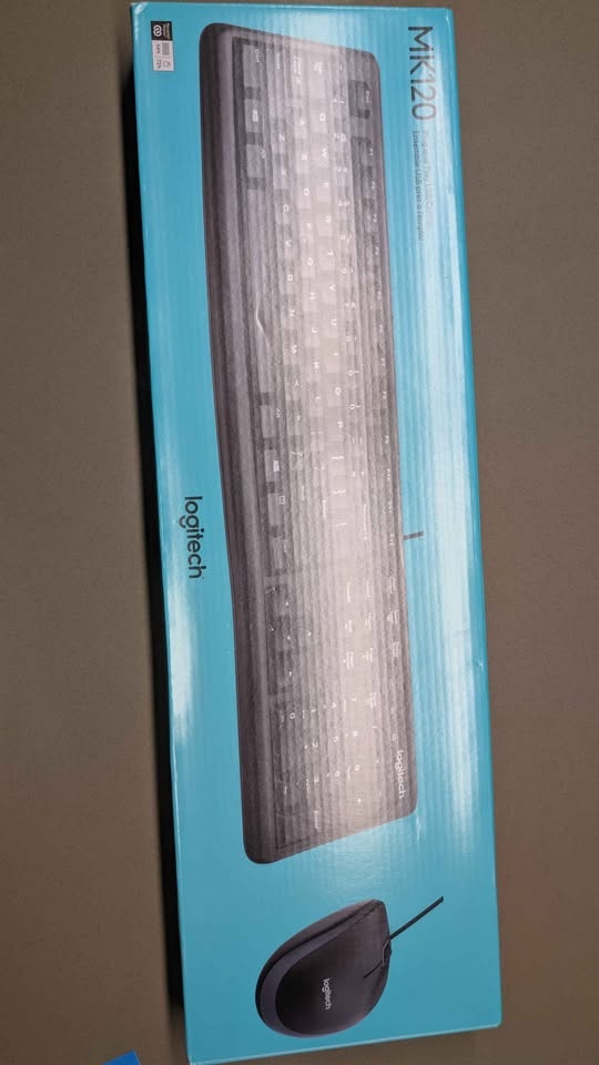 Apple Magic Keyboard+ Logitech MK120 keyboard + mouse - photo 2