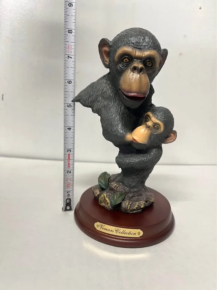 Chimpanzee and Baby Chimpanzee figurine image indicator(5)