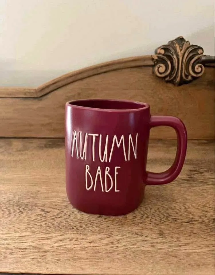 Rae Dunn Fall Autumn Babe Mug