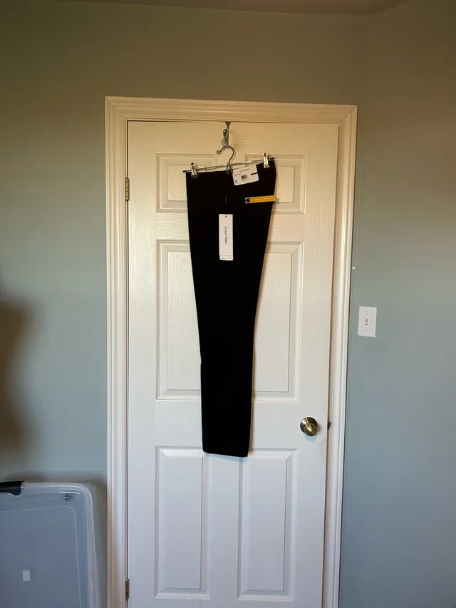 Calvin Klein Jayden Mens Wool Blend Skinny Fit Suit Pants image indicator(2)