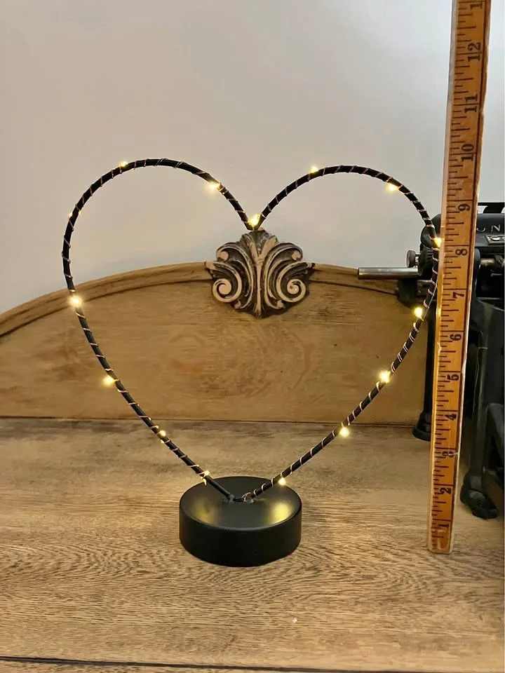 Heart-Shaped LED Light Decor