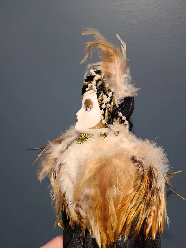 3 Collectable Porcelain Dolls image indicator(3)