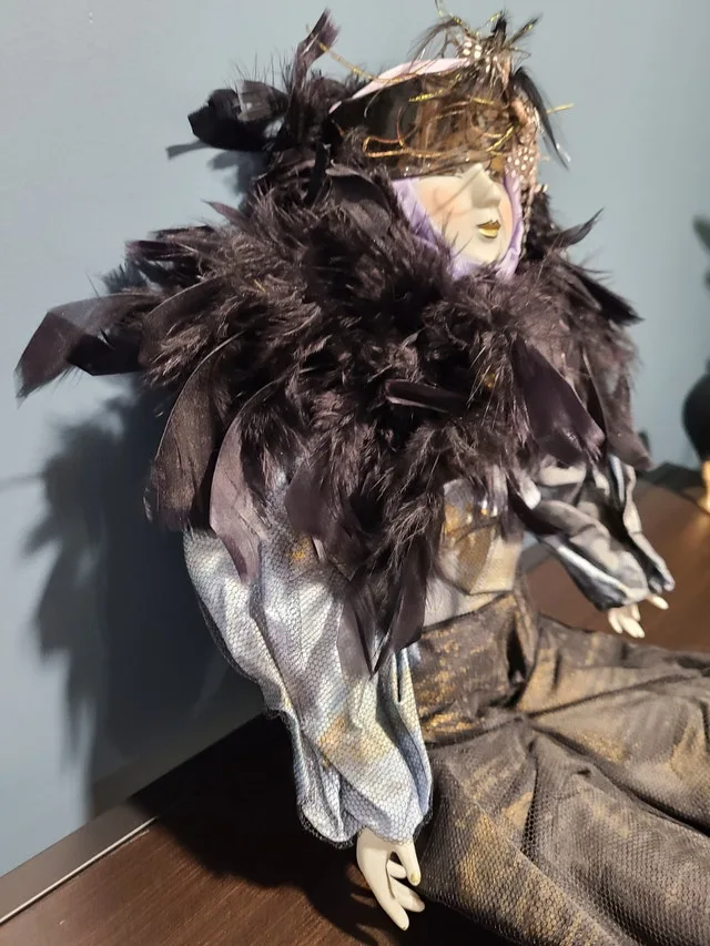 3 Collectable Porcelain Dolls image indicator(6)