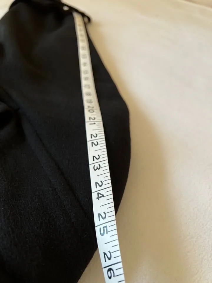 Long Black Winter Coat - Medium image indicator(7)