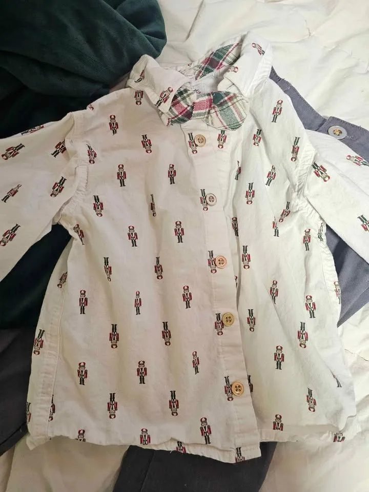 Christmas/ Santa Claus Photos Outfit 2T image indicator(2)