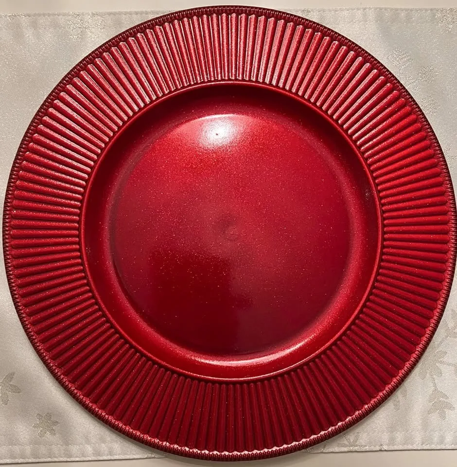 Christmas Charger Plates - 8 New image indicator(2)