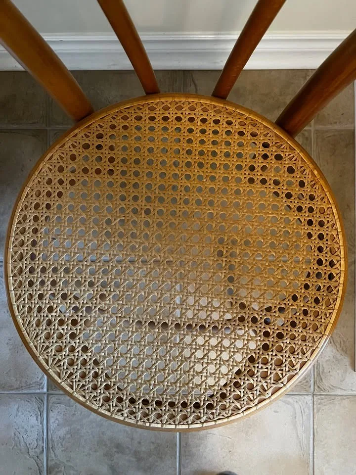 Vintage Bentwood Cane Bistro Chair image indicator(2)