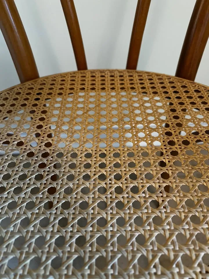 Vintage Bentwood Cane Bistro Chair image indicator(3)
