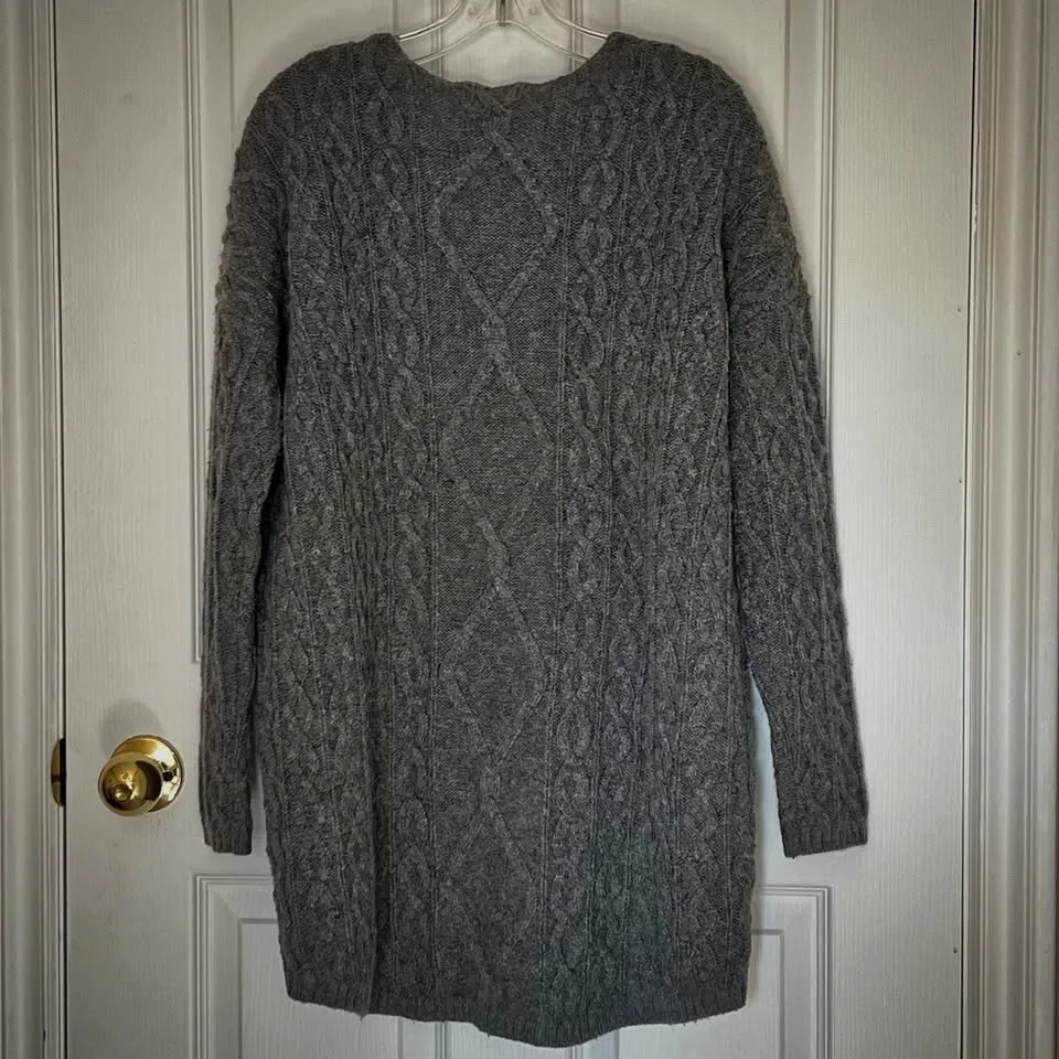 Tristan Long Grey Sweater - Medium image indicator(3)
