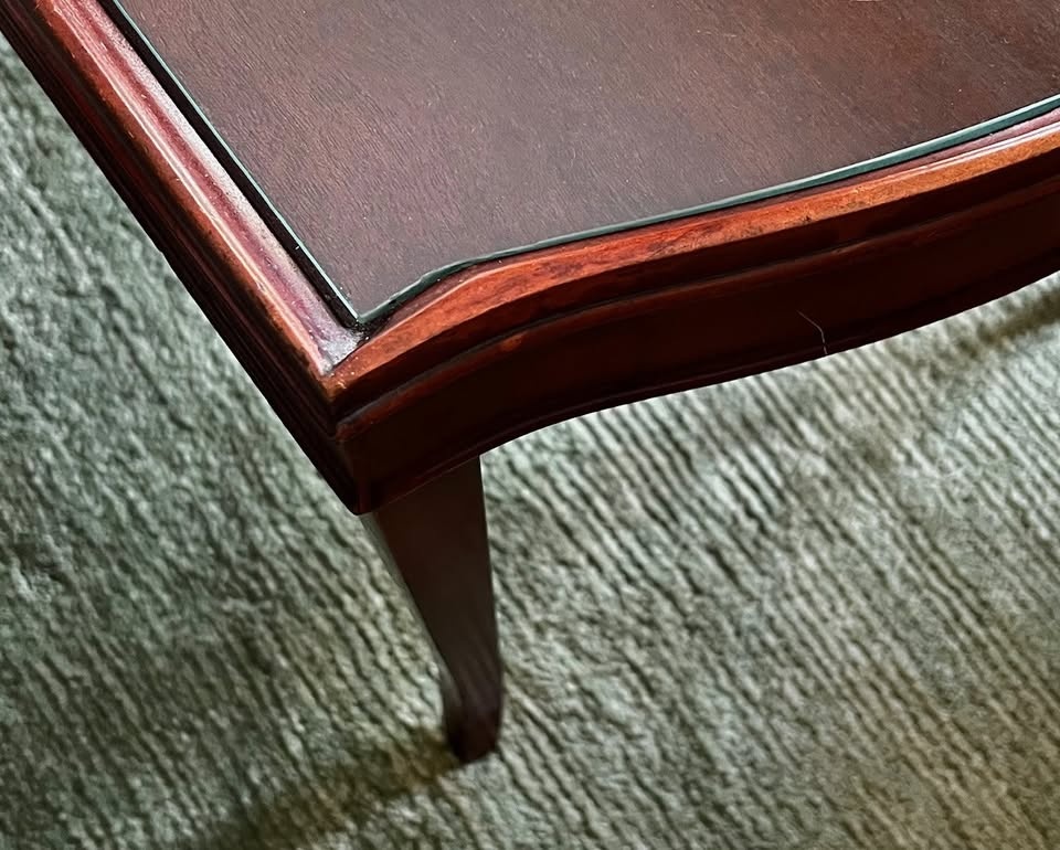 Small Antique Coffee Table - Mahogany - photo 3