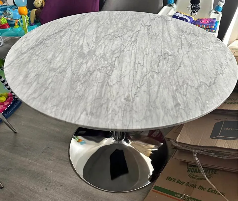 Marble Dining Table - Structube Martini image indicator(2)